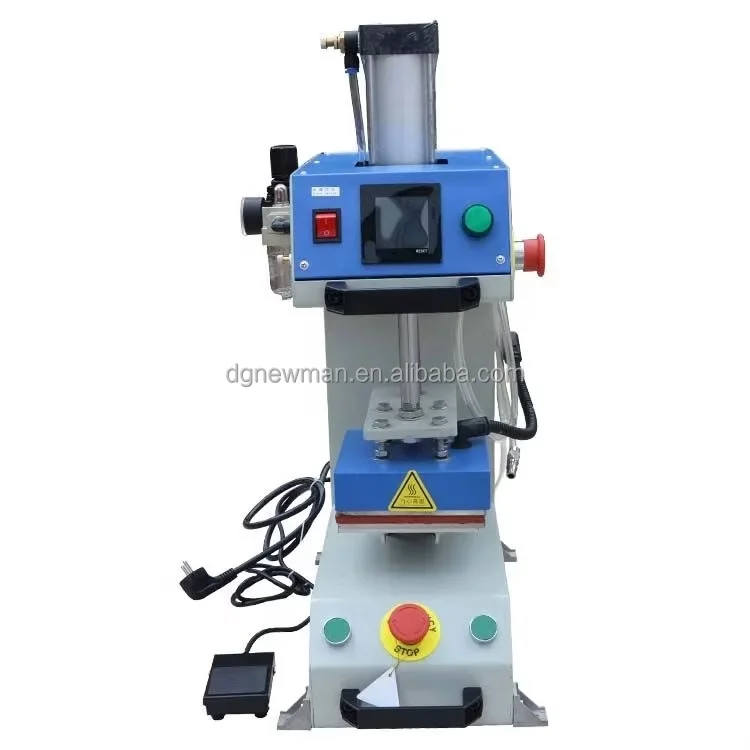 HOT SELLING PNEUMATIC SINGLE STATION LABEL HEAT PRESS MACHINE