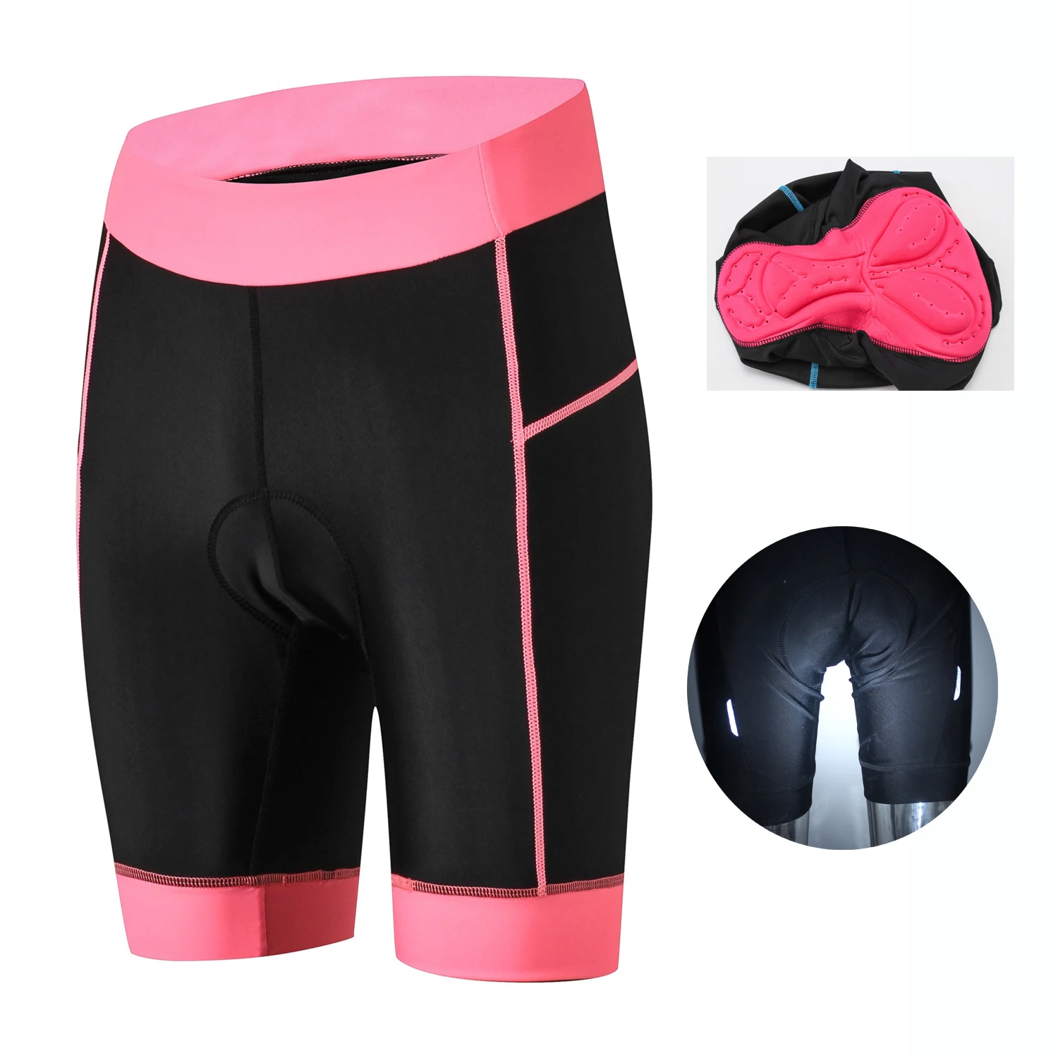 girls padded bike shorts