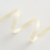1cm de cinta de doble cara "blanco leche" 100 yardas