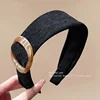 Circular headband-black