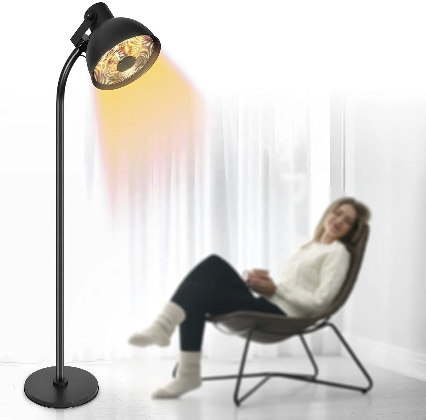 Settings Freestanding Infrared Heater, Plastic, Waterproof - detail 20
