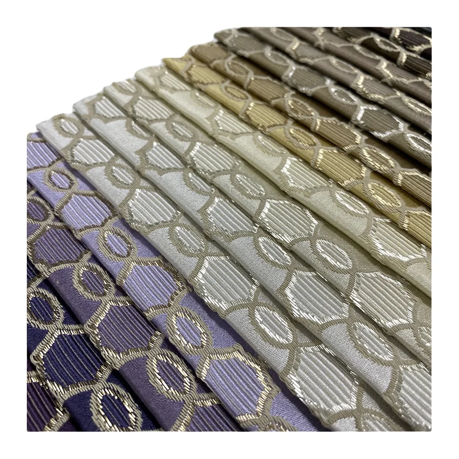 Jacquard Polyester Fabric with Imitation Skill Touch and Brocade Pattern Woven Yarn Dyed for Home Textile Use for Boys