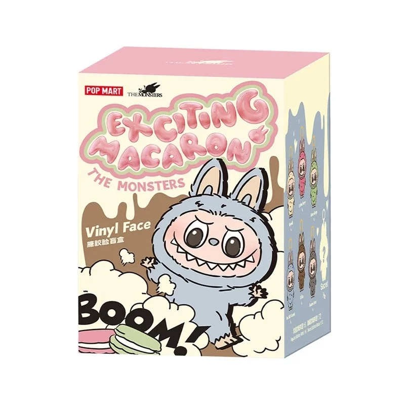 ポップマート 公式 Labubu ザ・モンスター マカロンシリーズ 6個入り