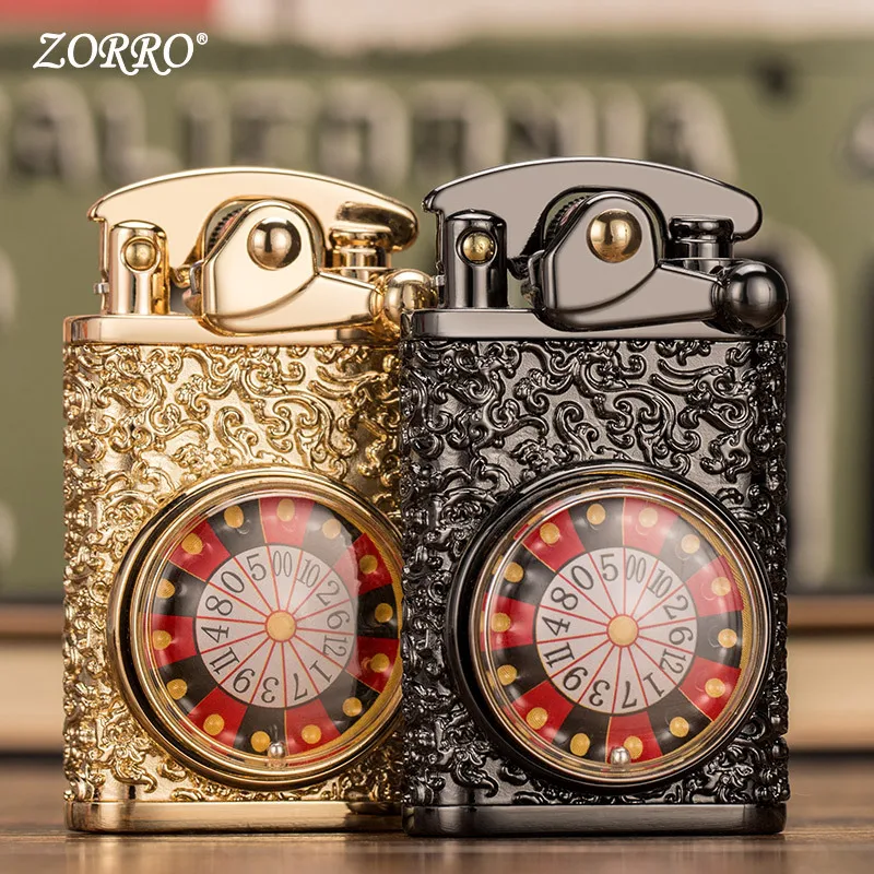 ZORRO Two-Color Betting Table Lighter - Unique & Creative