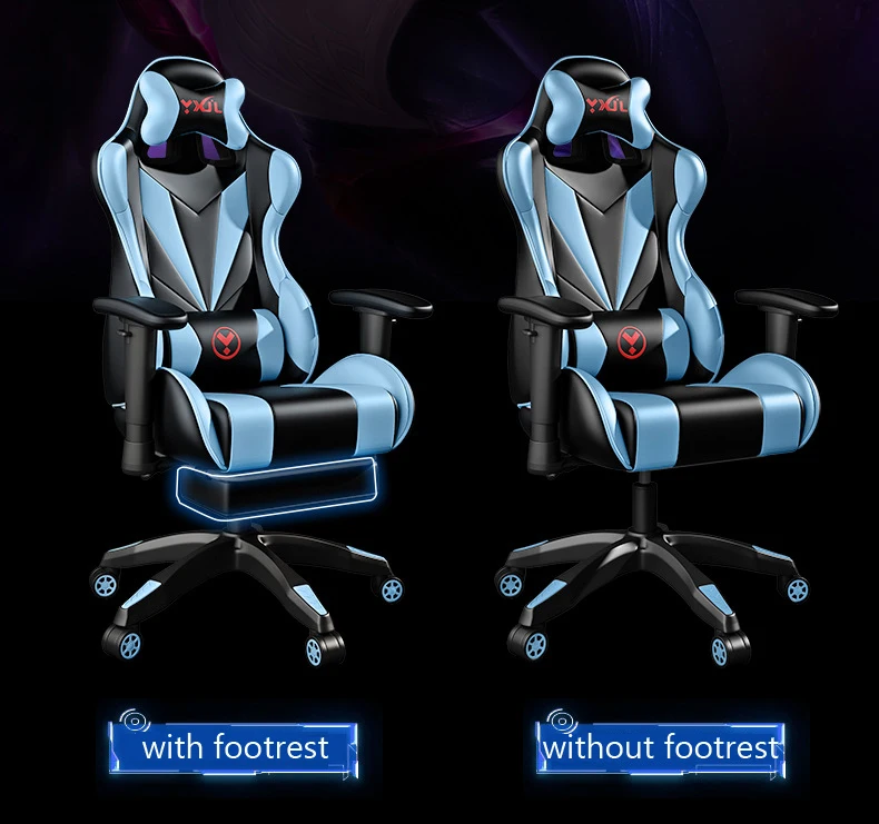 Custom Anji Cheapest Pink Recliner Speaker Massage Silla Gamer Racing