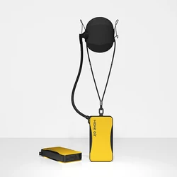 MAKE AIR Yellow Active fresh air electric masking smart wearabl usb portable personal air purifier 2021 NO 1