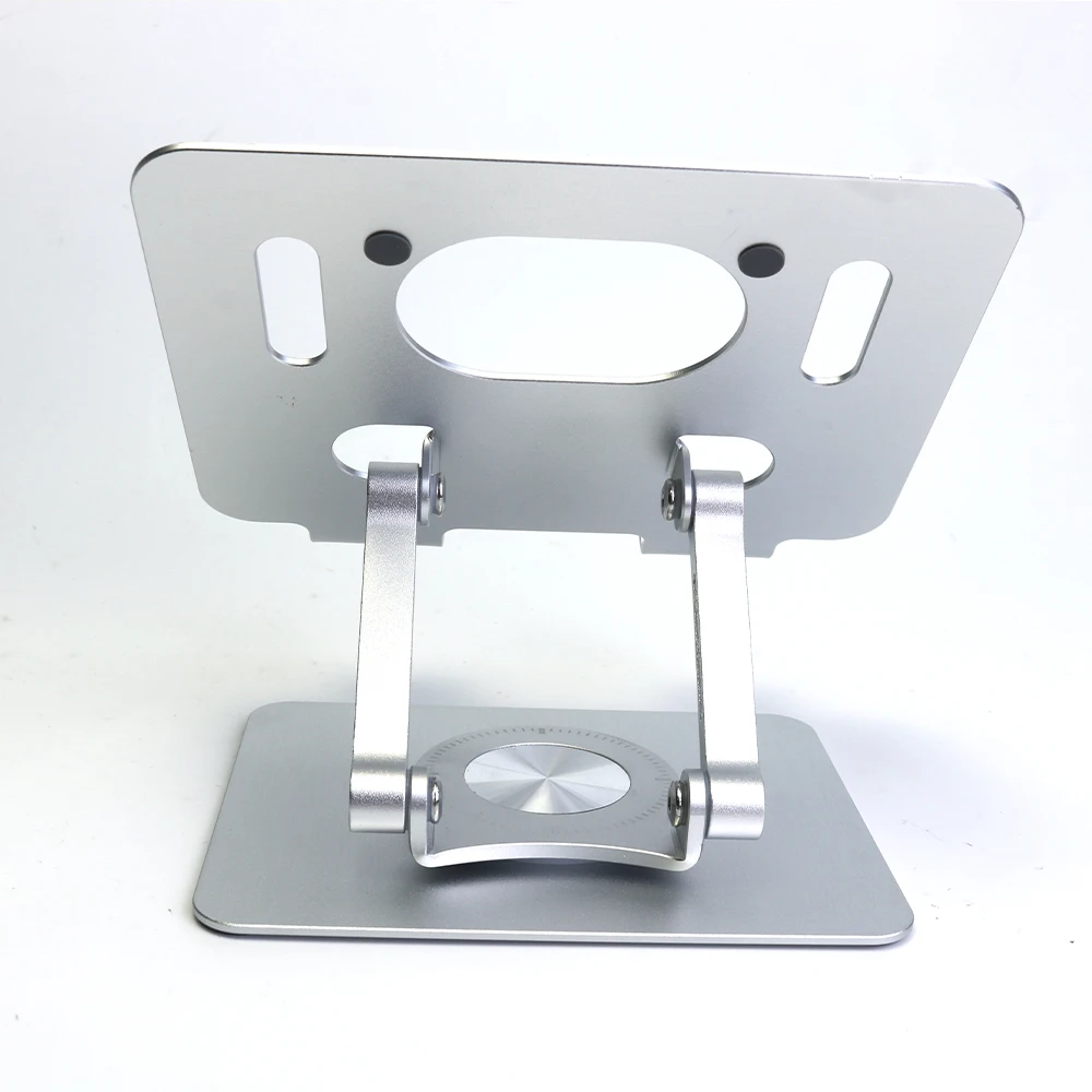 Aluminum Alloy Telescopic Laptop Stand for Desk with 360 Swivel Base ...