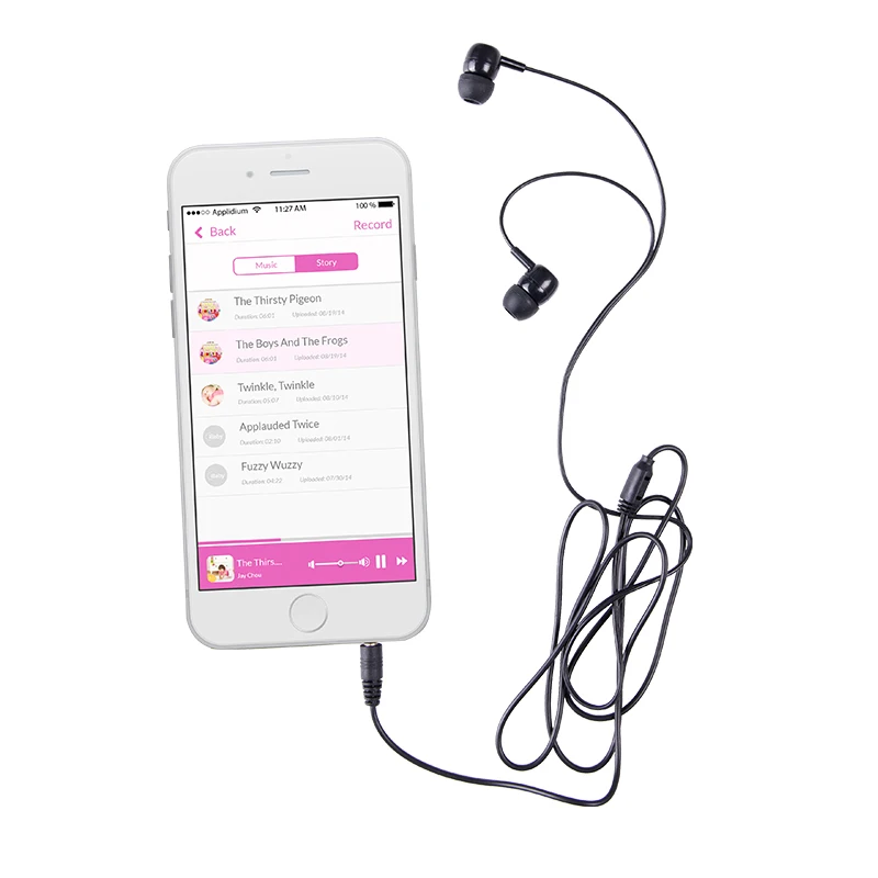 Factory Direct Supply Single Use Earbuds Wired Earphone for Gym Disposable Earphone Airplane