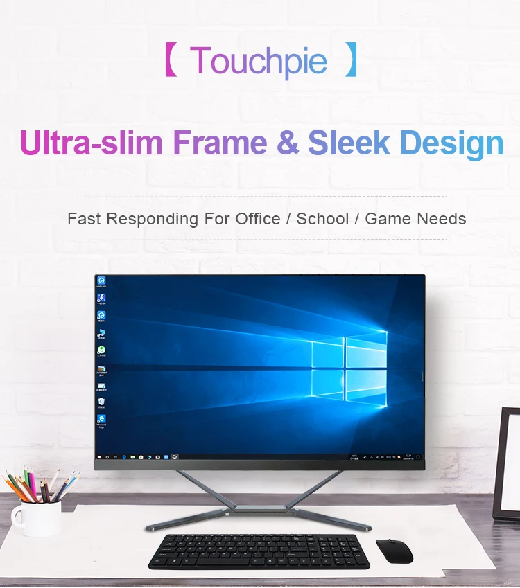 Manufacturer 19 Inch All-in-one Computers Gaming Desktop Computer I5 Core All-in-one Pc All in One Pc Monoblock