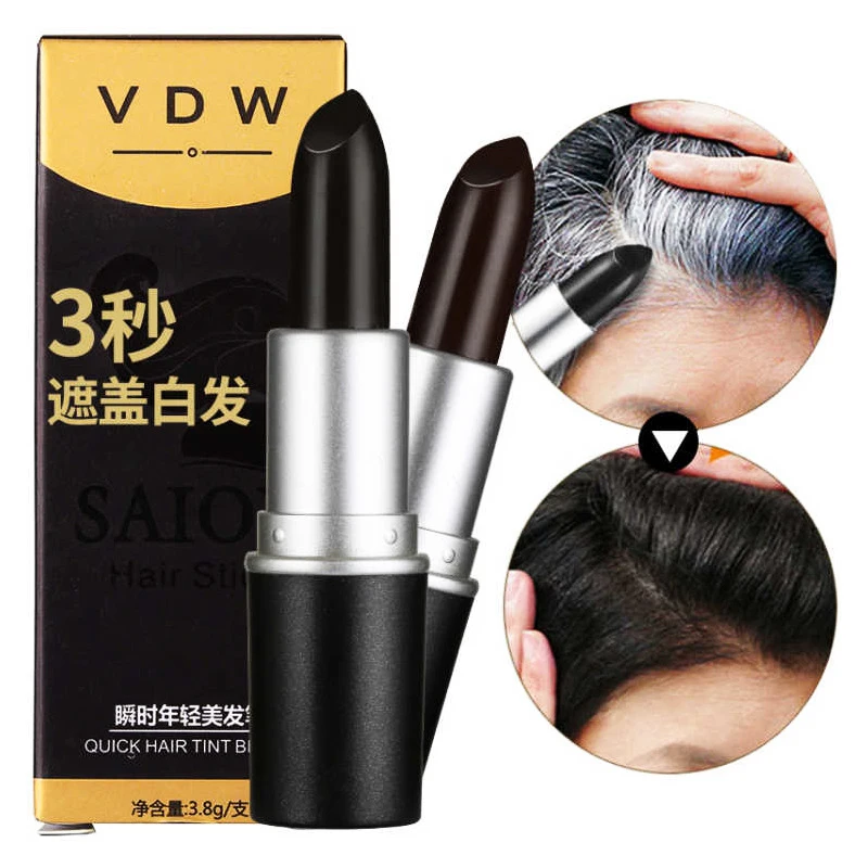 Fashion Women Men OneTime Hair Dye Stick Tool Instant Gray Root Coverage Hair  Color Modify Cream Stick Temporary Cover Up White Hair Colour Dye Unisex  Hair Care Hair Dye  Wish