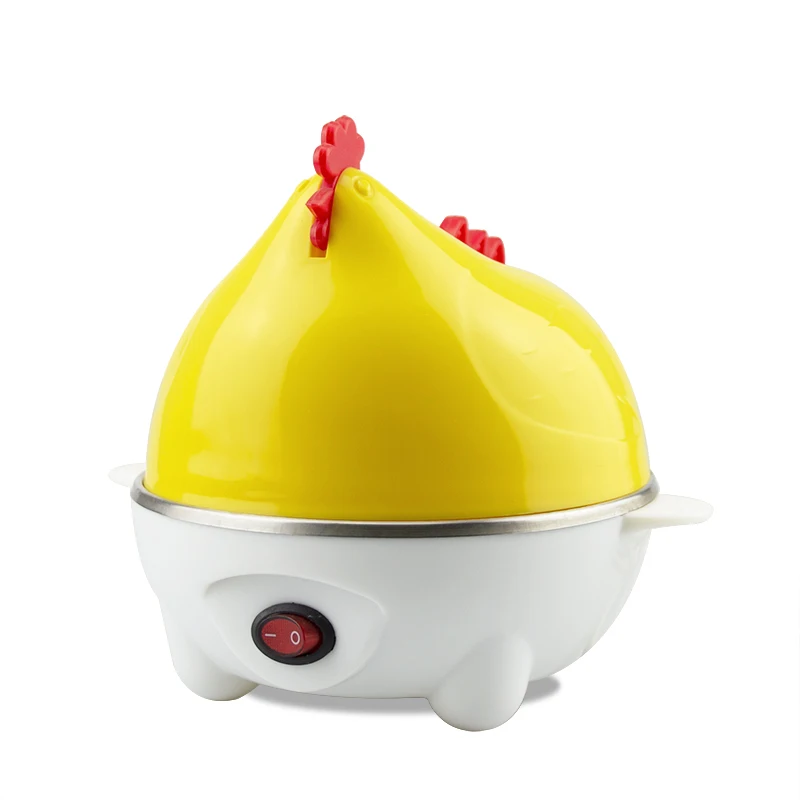 7-Egg Capacity Chicken Shape Electric Egg Boiler Steam Egg Cooker