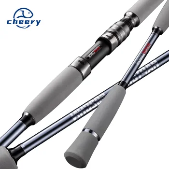 1.8m High Carbon Deep Sea Saltwater Boat Fishing Rod 2 Sections Shore Casting Fishing Rod EVA for Ocean Sea Fishing – Rod – view 2