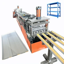 Manufacturers Storage Panel Metal Forming Making Machine Metal Shelf Pallet Storage Shelves Rack Roll Forming Machinery