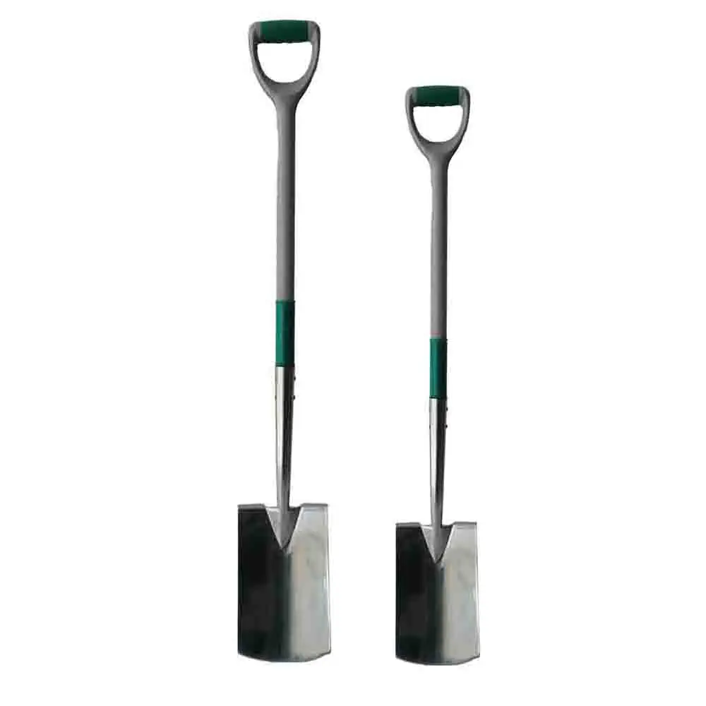 product hot selling farm garden camping survival construction stainless  steel  forged spades shovel with fibreglass handle-5