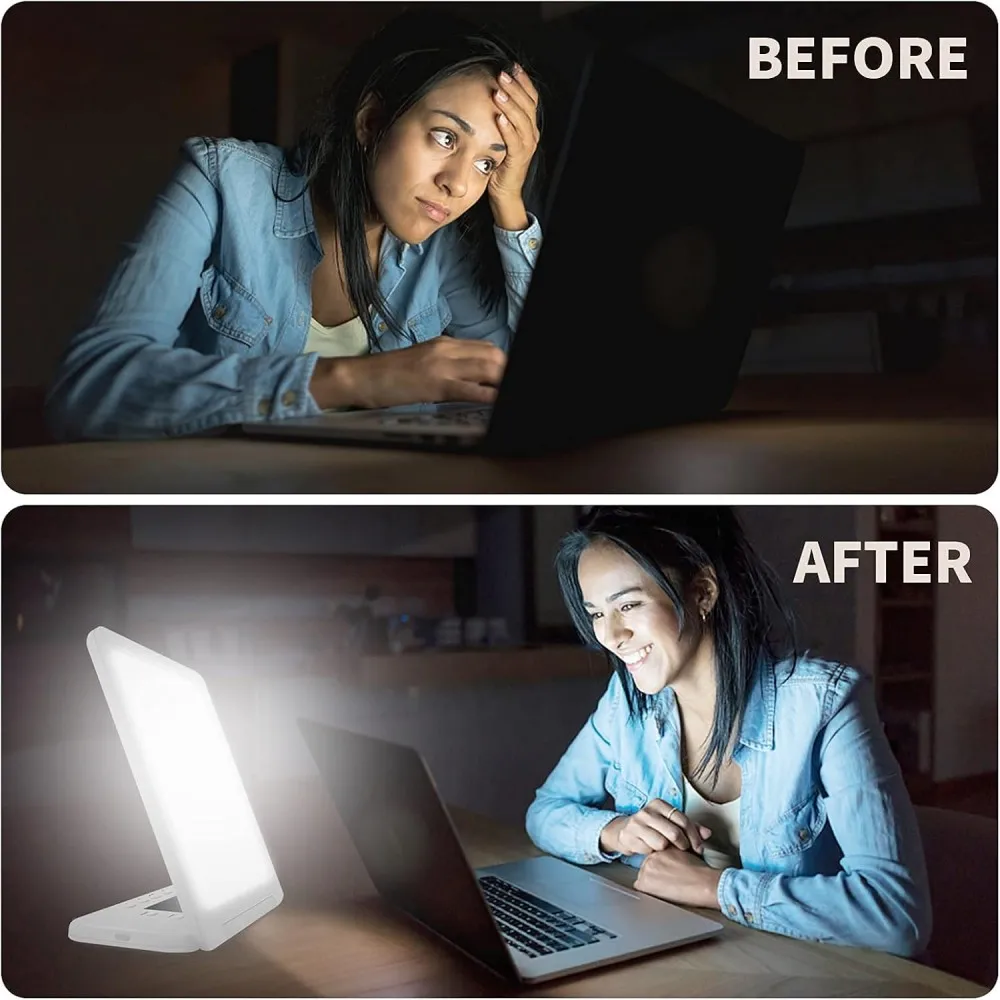GQ-L3 Sunrise Sunset LED Optical Mood Lamp Portable Daylight SAD