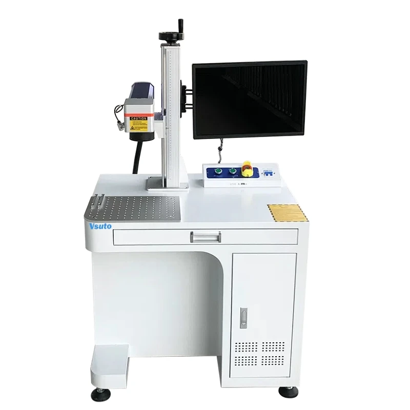 Best Price 30w Benchtop Fiber Laser Marking Machine For Fast Marking 