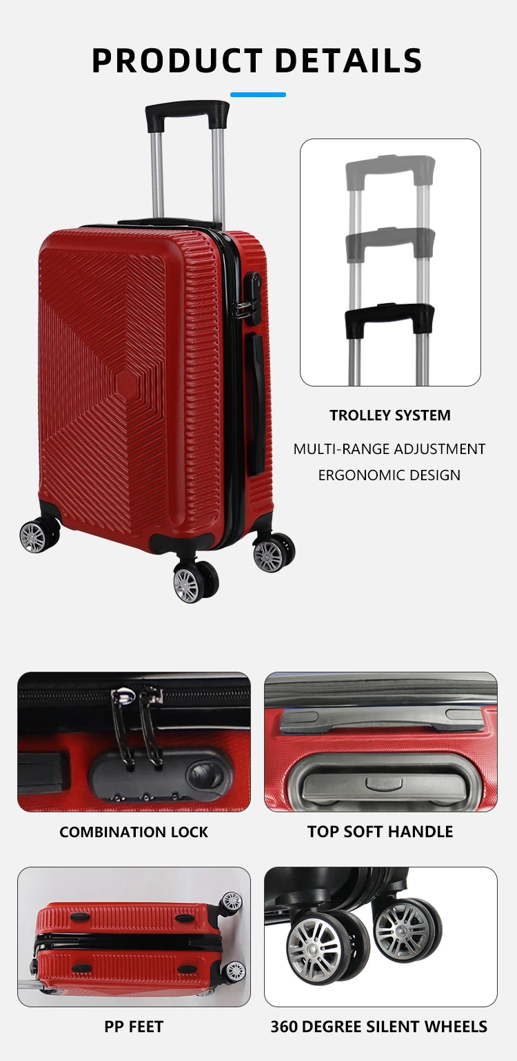Wholesale New Design Cheapest Abs Trolley Luggage Suitcase - Buy High ...
