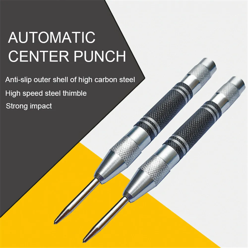 Hand tool Pin Punch Heavy Duty Press Dent Automatic Strike Spring Break