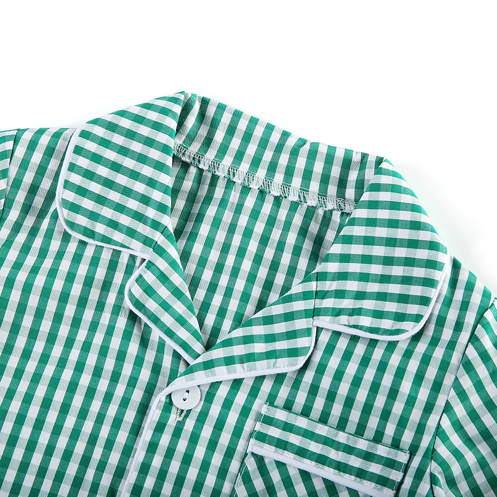 Хлопковые ночные рубашки с длинным рукавом, бутик, детские пижамы, модные пижамы на заказ, детские пижамы, оптовая продажа, шикарная одежда для сна