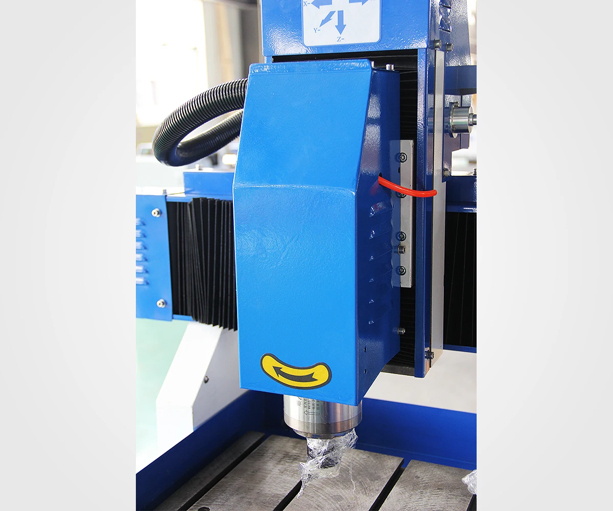 CNC Router 3 Axis Work Centers Metal Rotary Milling Machine With Table Moving 4040 6060