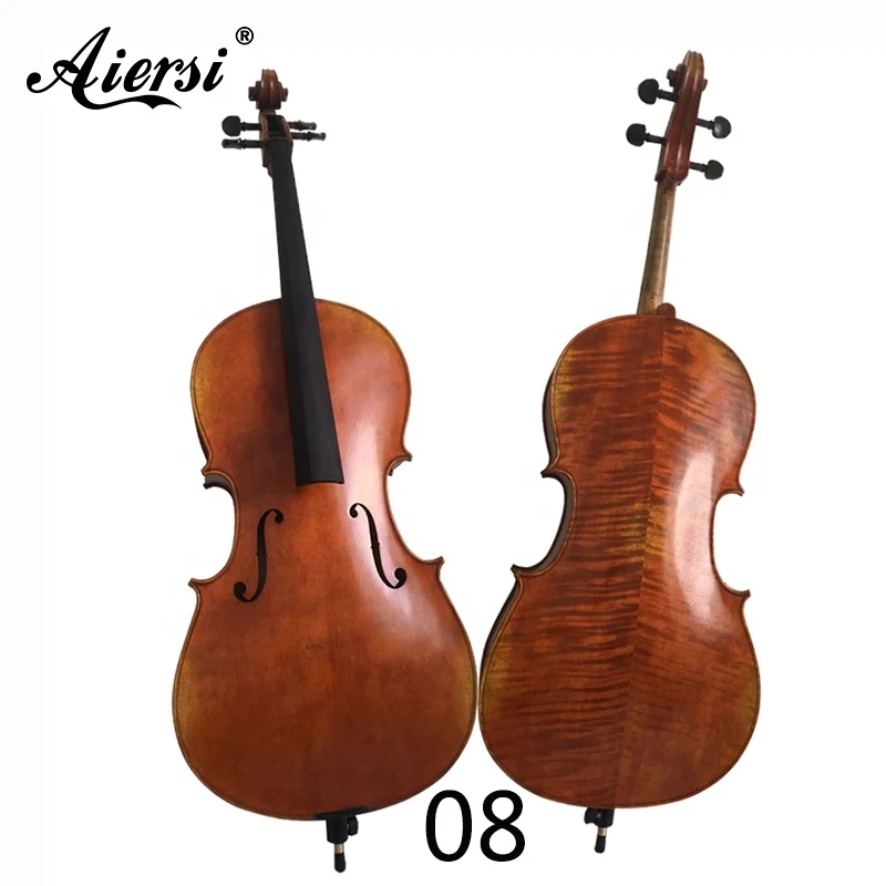 Master Level High Grade Factory Price Half Gloss Old Antique Cello for Sale