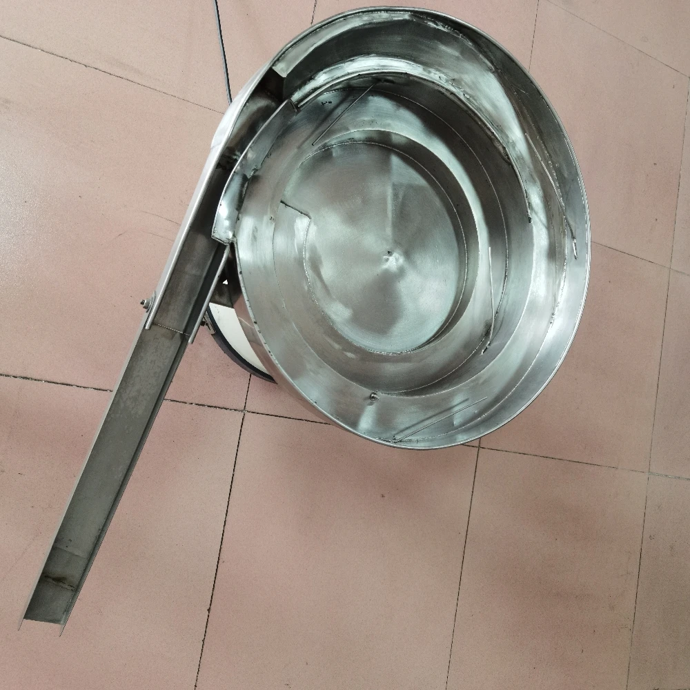 Automatic Detection Vibratory Bowl Feeder Screw Parts Vibratory Bowl Feeder with Bulk Hopper for Food Processing Lines