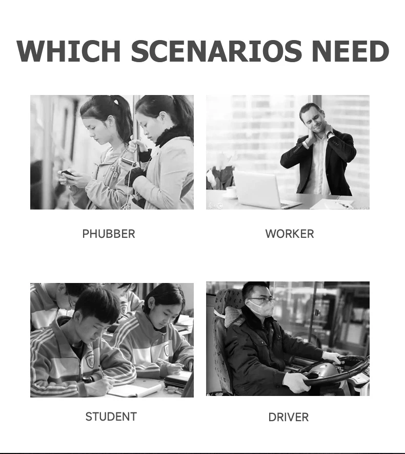 Soft Cervical Collar Neck Brace Supports Pillow Head And Neck Brace For