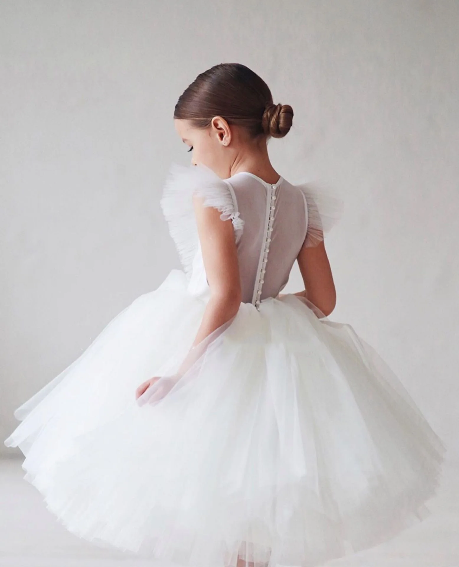 Kids white party dress online