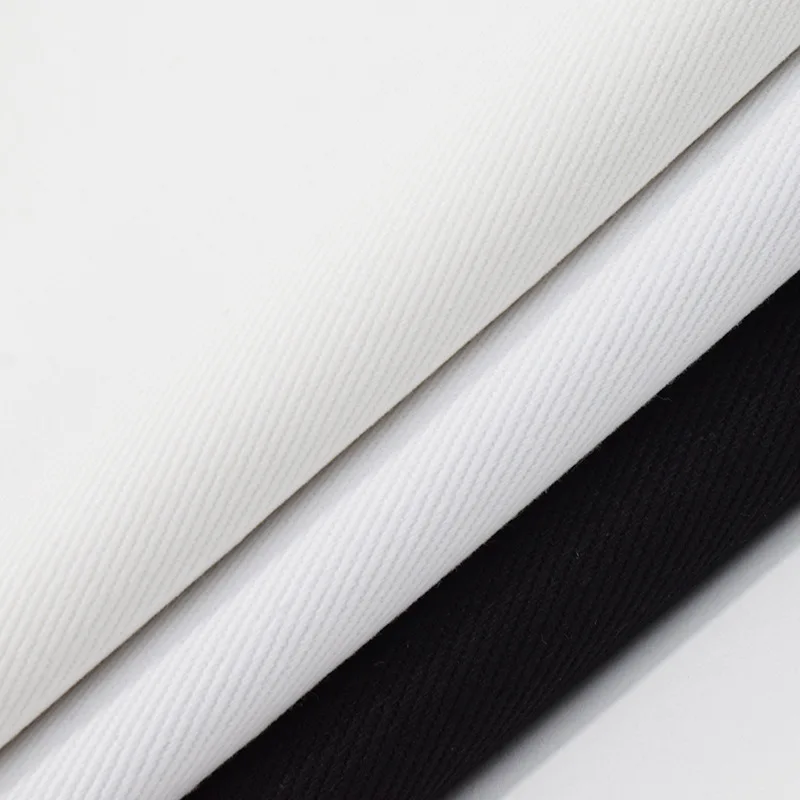 Заводская цена саржевая ткань 100% хлопок 10S 7 6 унции белая джинсовая