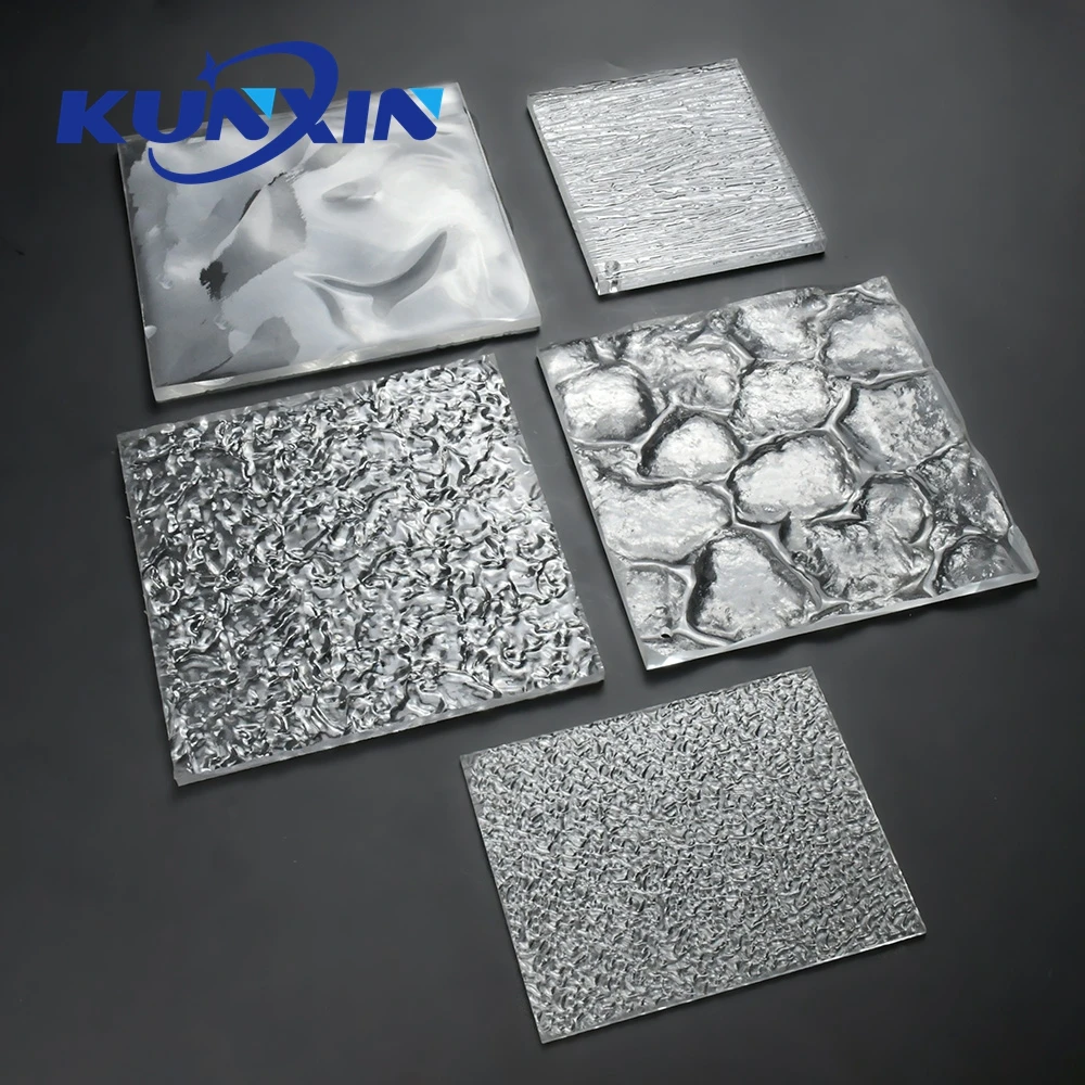 Kunxin光沢押し出し波アクリルプレート3mm 5mm6mmクリアウェーブ