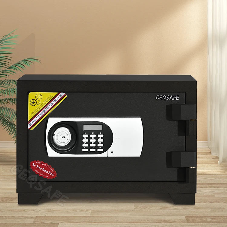 CEQSAFE High Security Digital Lock Home Safe Deposit Box 2 Hour Fireproof Safe factory