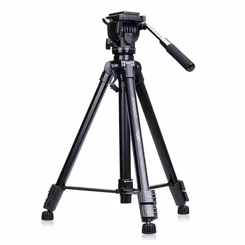YUNTENG VCT-998 Portable Lightweight Aluminum Self-Timer Tripod Flexible for Video for DSLR Cameras & Mobile Phones Carry Bag detail image