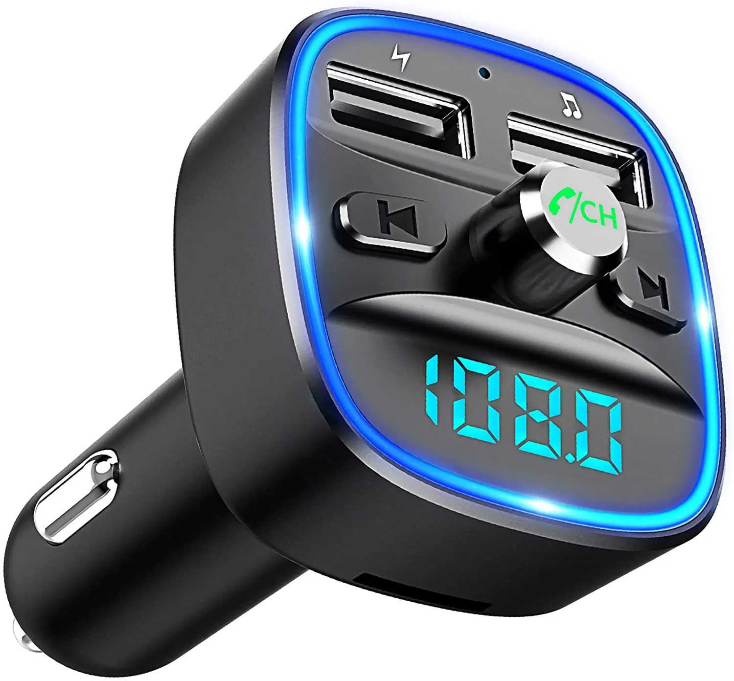 Trasmettitore FM Bluetooth Per Auto ZeaLife - Con QC3.0, Vivavoce E Supporto USB Da 64GB - Foto 9
