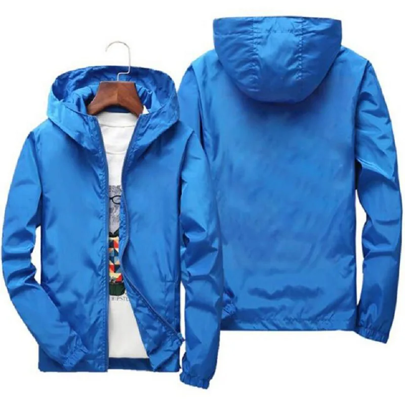 Wholesale Best Price Waterproof Outdoor Jacket Ropa De Abrigo Impermeable Solid Color Me aperçu 3