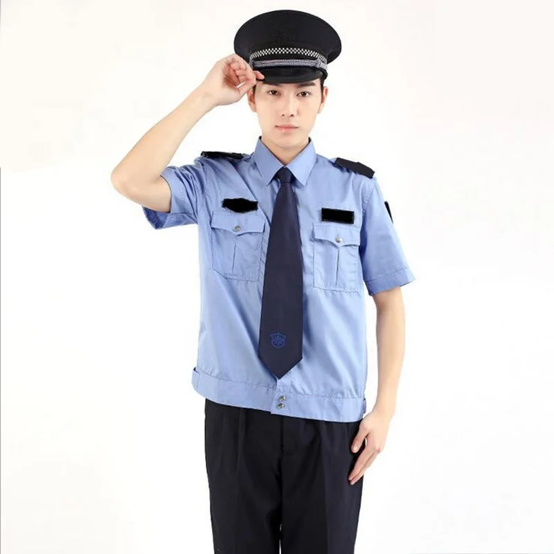 Security Guard Uniforms Blue Security Uniform Shirts Security Guard Uniform Costumes