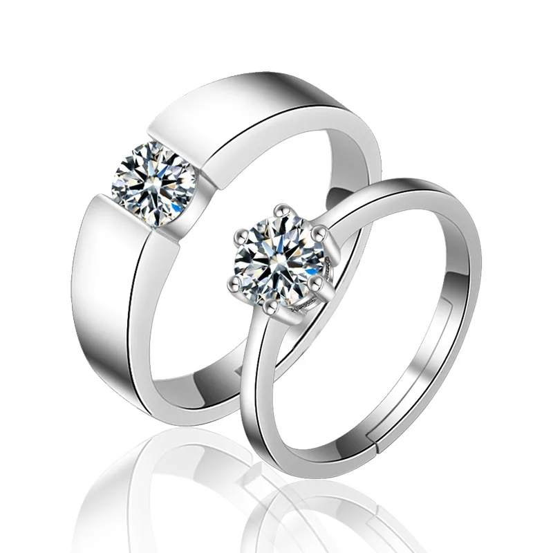 couple diamond ring for engagement