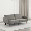 Gris + Tissu + Bois massif
