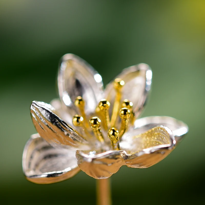 Orecchini pendenti Lotus Fun in argento sterling 925 placcato ... - Alibaba