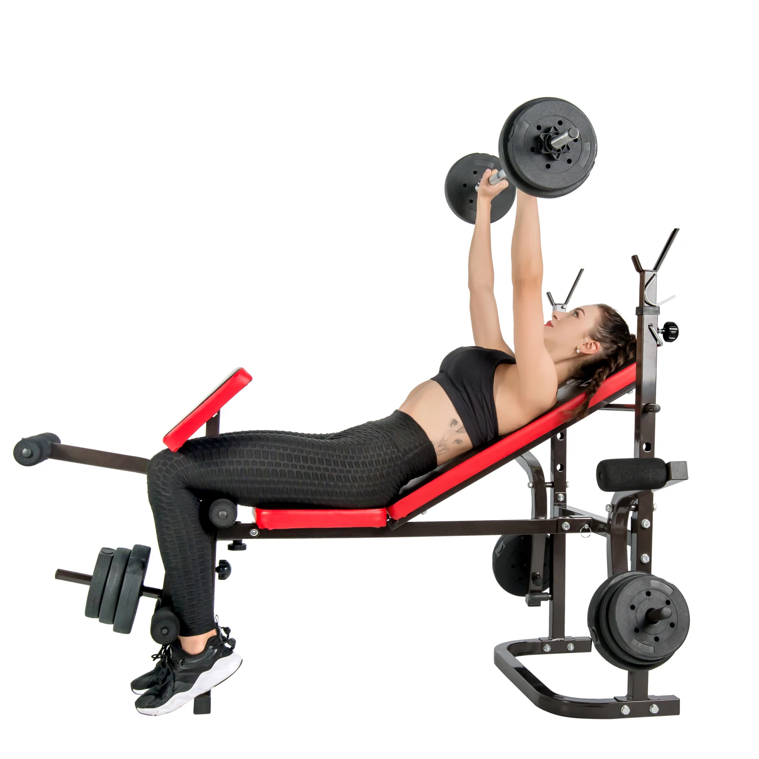 Home Use Strength Fitness Adjustable Weight Bench Press