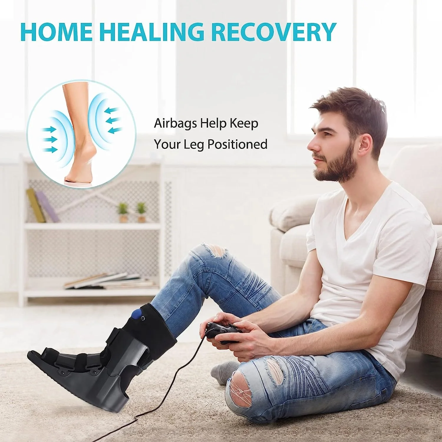 Orthopedic Ankle Foot Orthosis air Walker Fracture Boot air Circulation ...