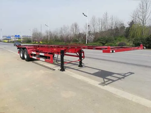 トラックトレーラー 華裕達メーカー ZXG9330TDPB 低床セミトレーラー、積載量24トン