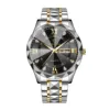 Men's gold and black