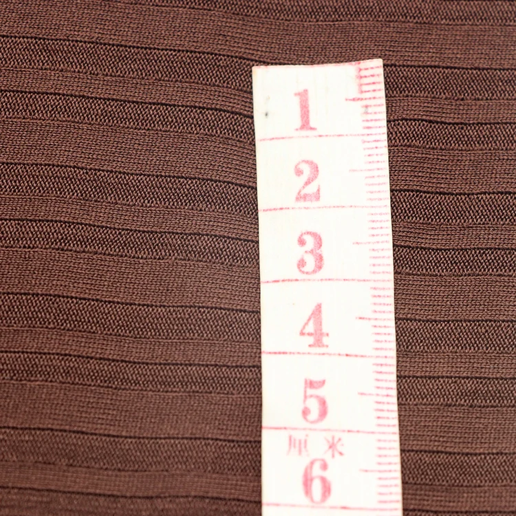 Oem Knit Fabric 95% Polyester 5% Spandex Customizable Dyed 8*4 Ribbed ...