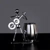 Iron man band pen holder-electric guitar