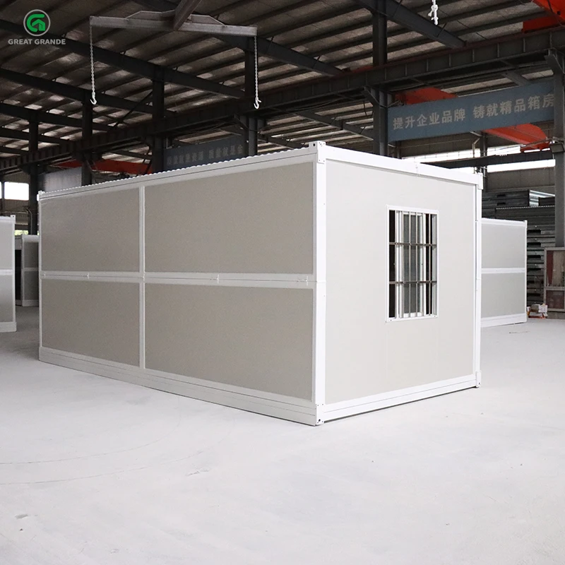 Prefabricated Foldable Container House Ready To Living Container Home Fast Assemble Manufacturer Foldable Office