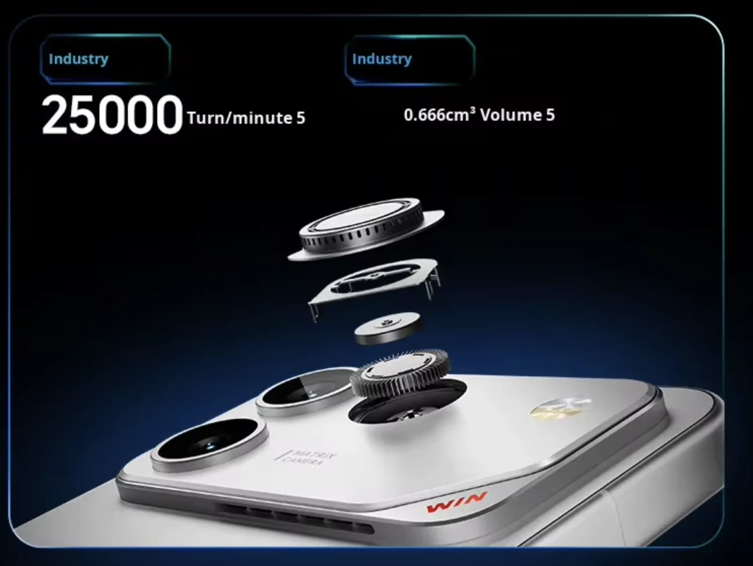 Honor WIN RT Gaming Phone - 10000mah Battery, 185hz Display