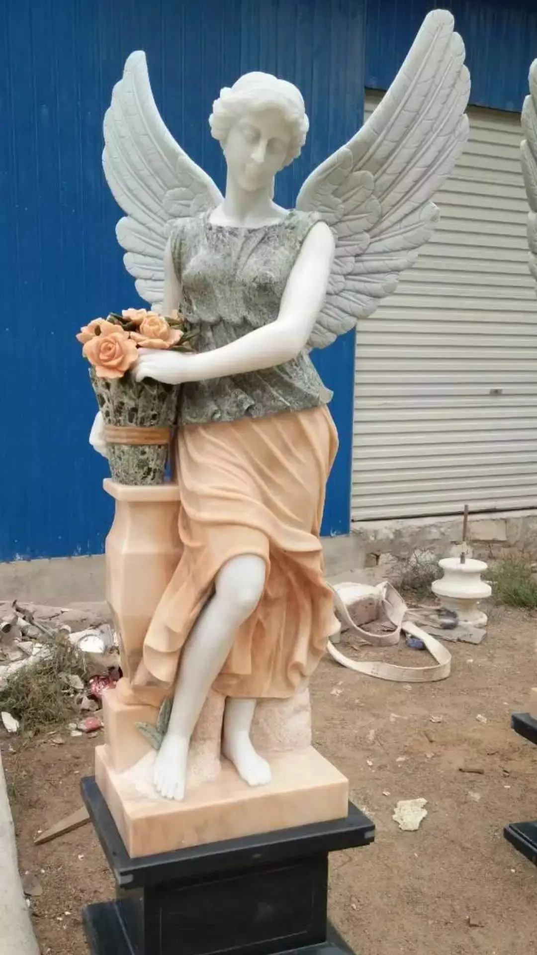 シャイガール大理石像美しい庭の女性彫刻屋外用| Alibaba.com