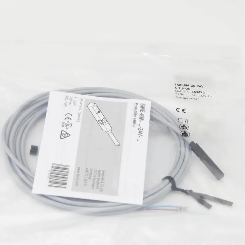SME-8M-DS-24V-K-0.3-M8D 543861 Zylindernäher Schaltweg Magnetischer Schalter Sensor