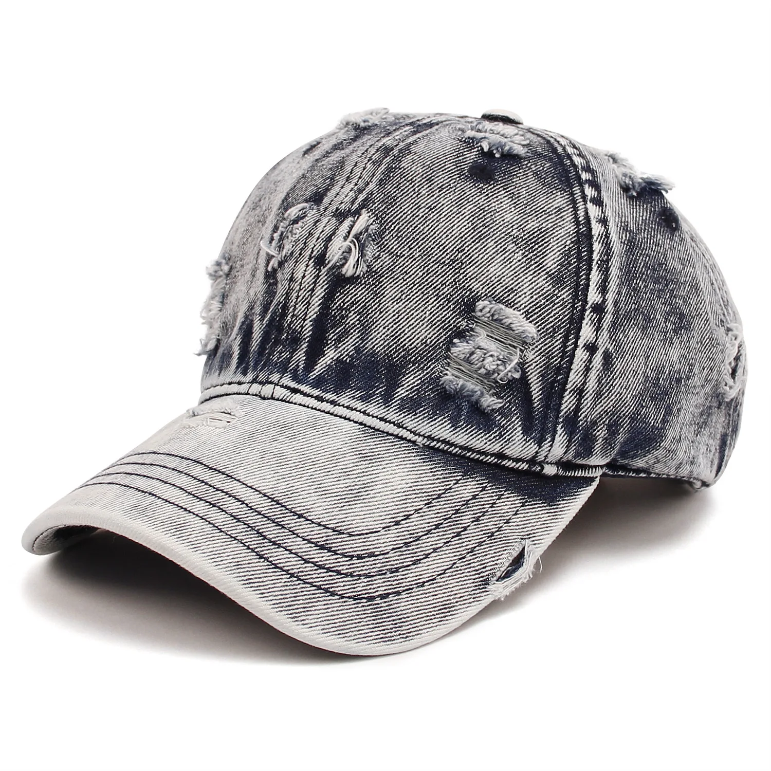 Haebfsl Vintage Canada Maple Leaf 100% Cotton Washed Denim Baseball Cap -  Adjustable Vintage Dad Hat for Men and Women at  Men's Clothing store