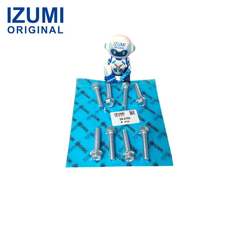 product izumi original cat turbo stud bolt 2n2765 2n 2765 for caterpillar construction machinery parts-17
